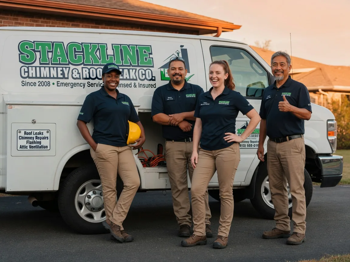 Chimney flashing repair company in Almira, WA